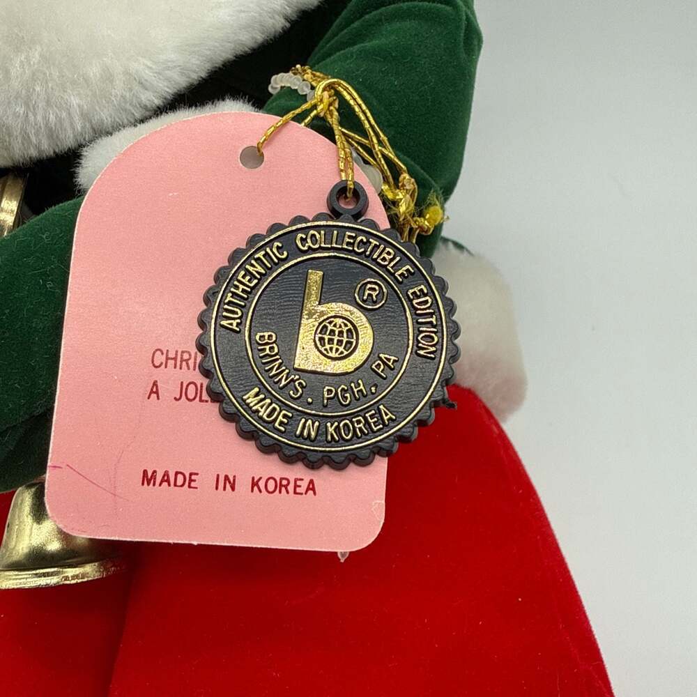 Brinn's 1987 December Calendar Clown Collectible Edition Doll with Box & COA - Picture 10 of 11